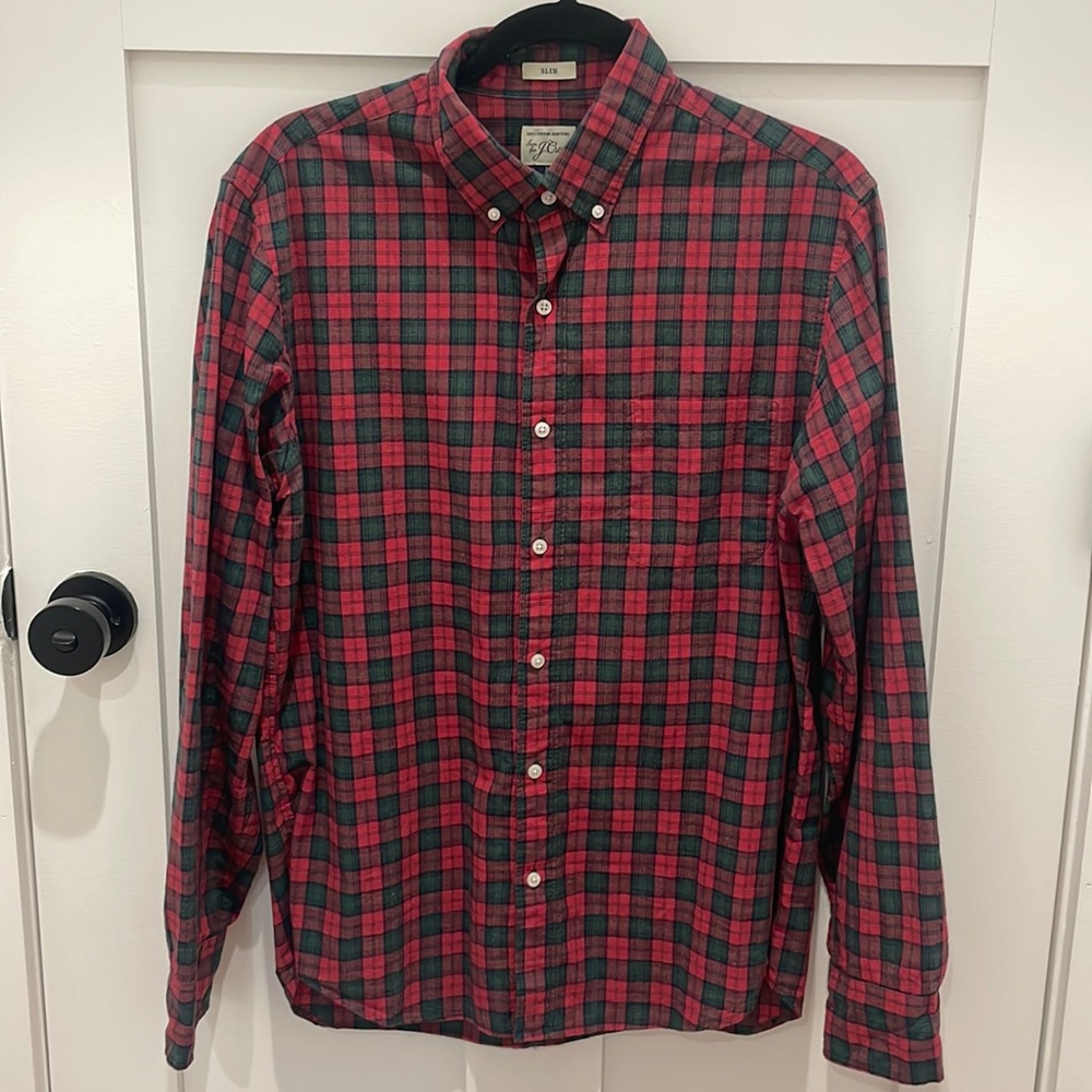 J.Crew Mens Button Down Shirt